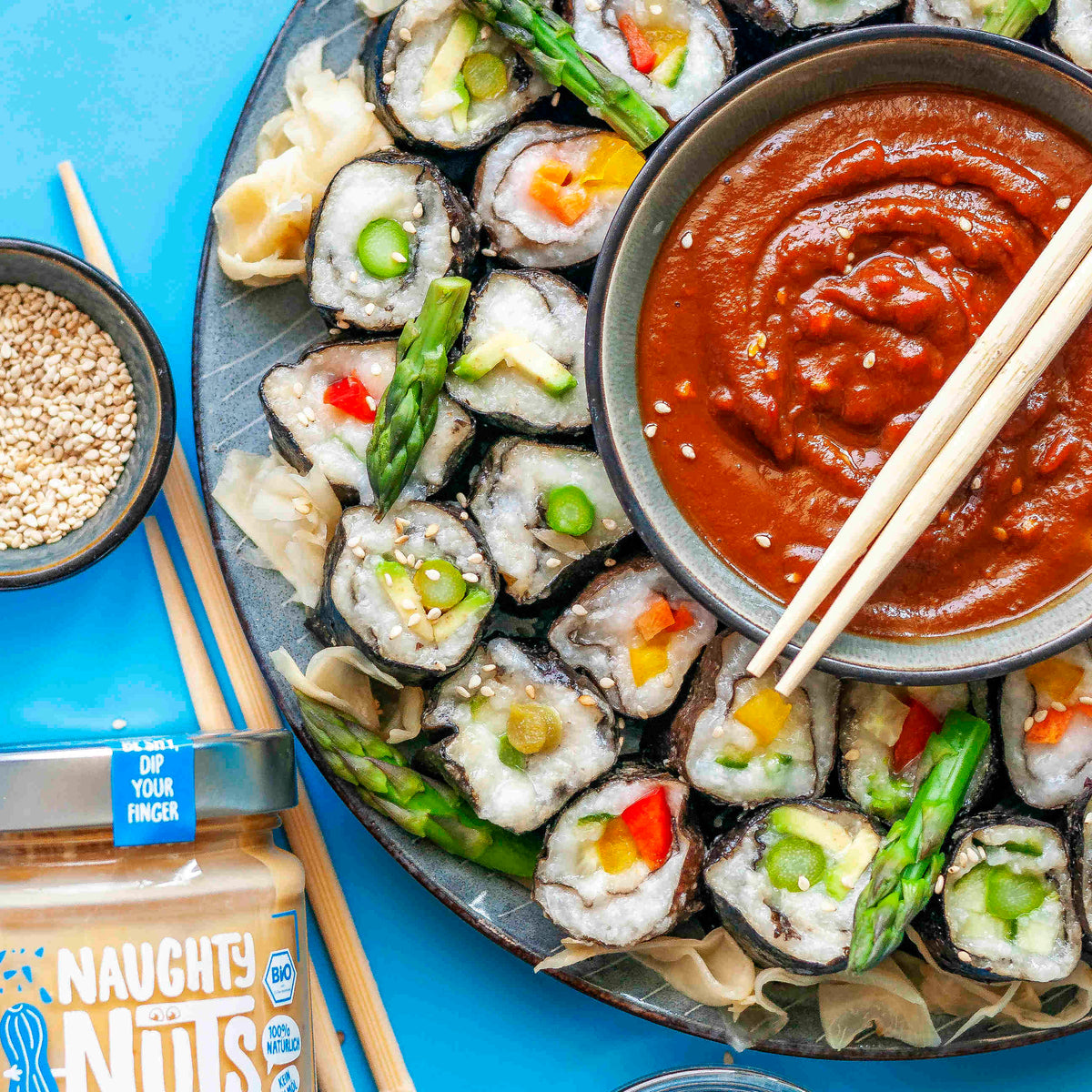 Spargel-Sushi