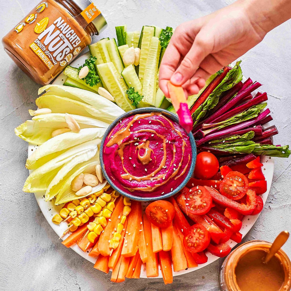 selfmade hummus