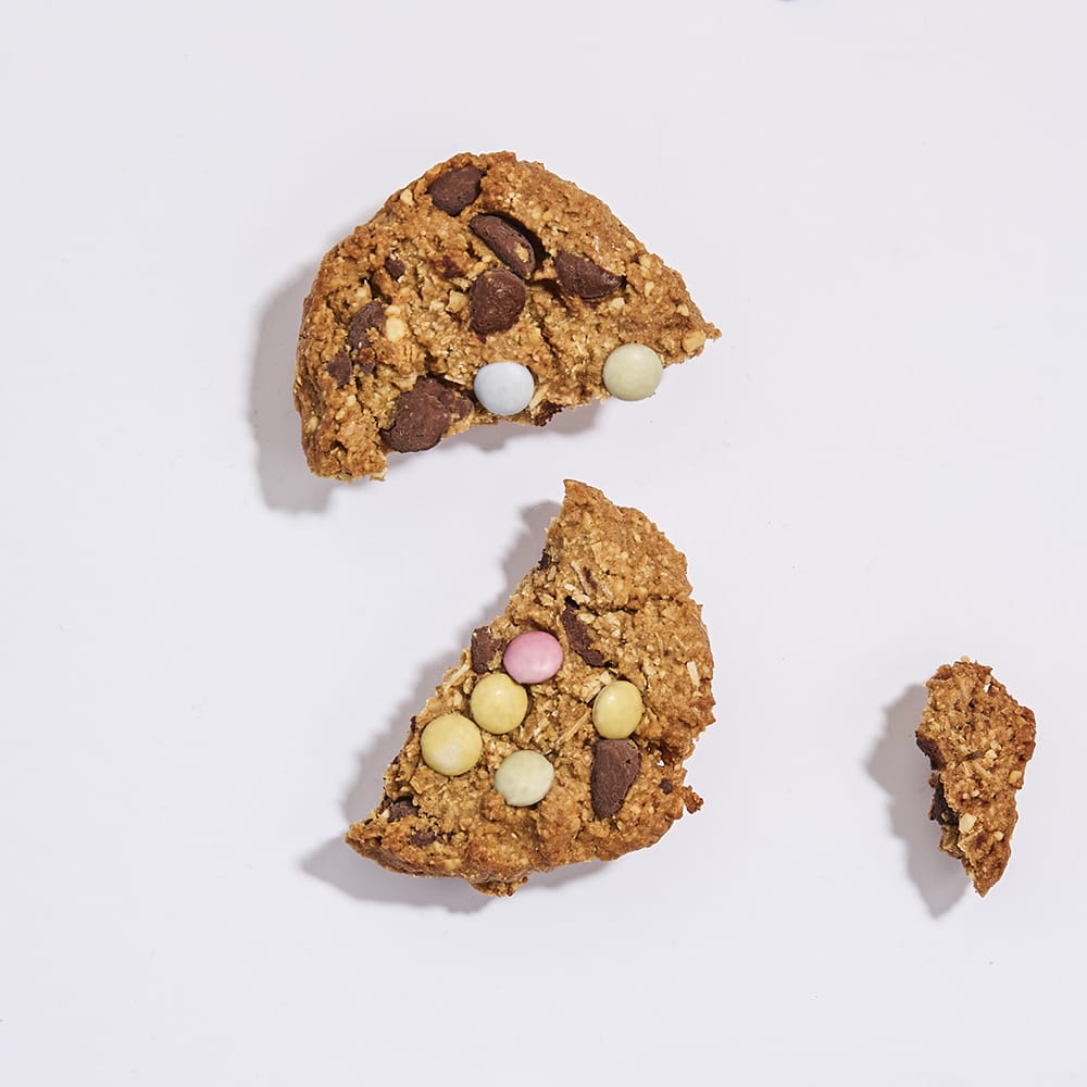 Kookie Cat Cookie Bio Cookie Lil Monster mit Schokolinsen